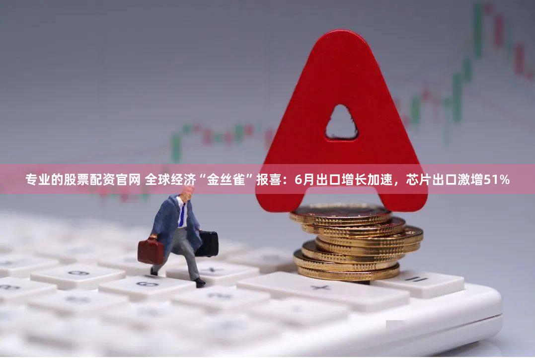 专业的股票配资官网 全球经济“金丝雀”报喜：6月出口增长加速，芯片出口激增51%