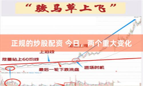 正规的炒股配资 今日，两个重大变化
